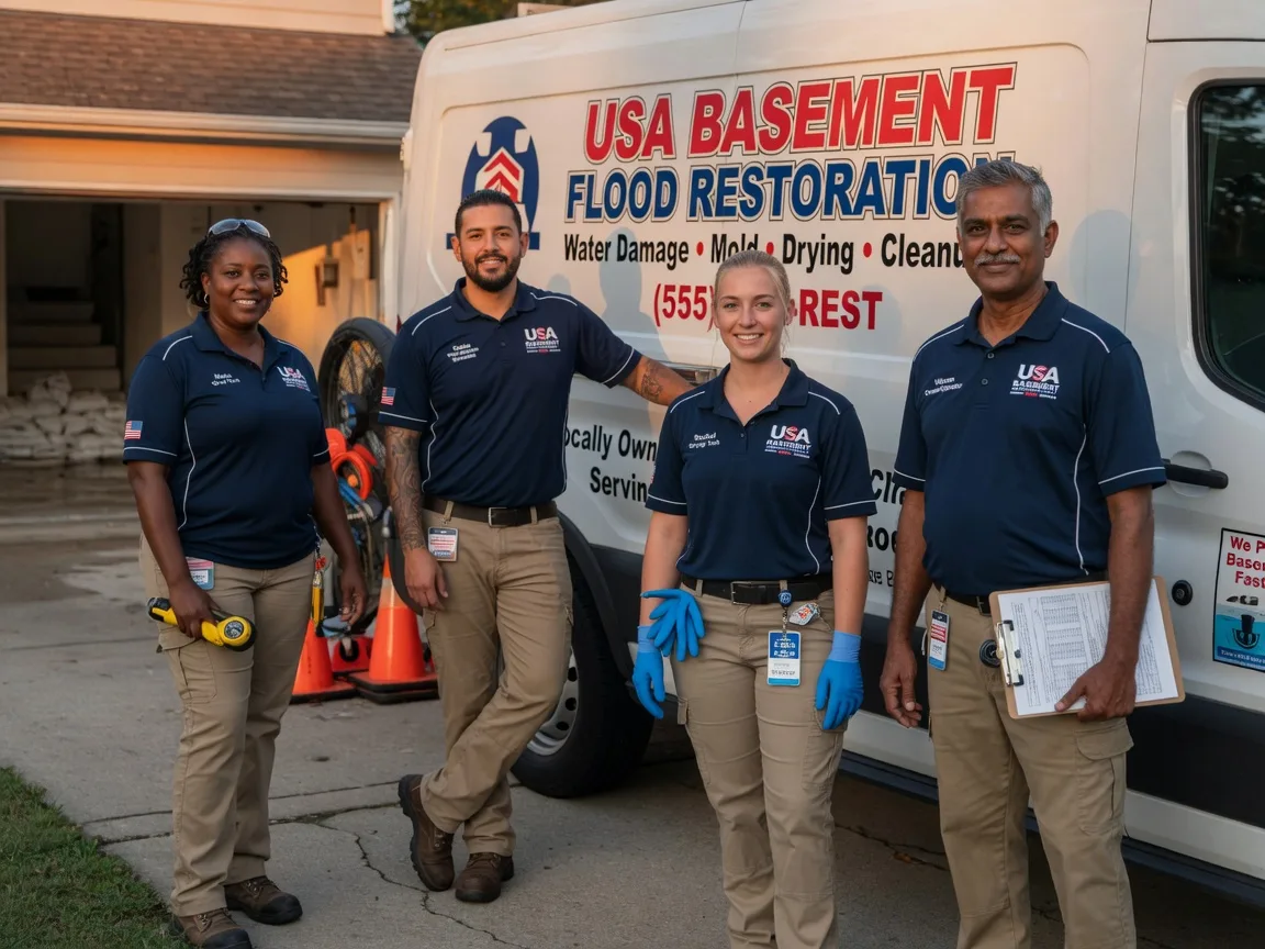 Basement Flood Cleanup company in Rushville, OH
