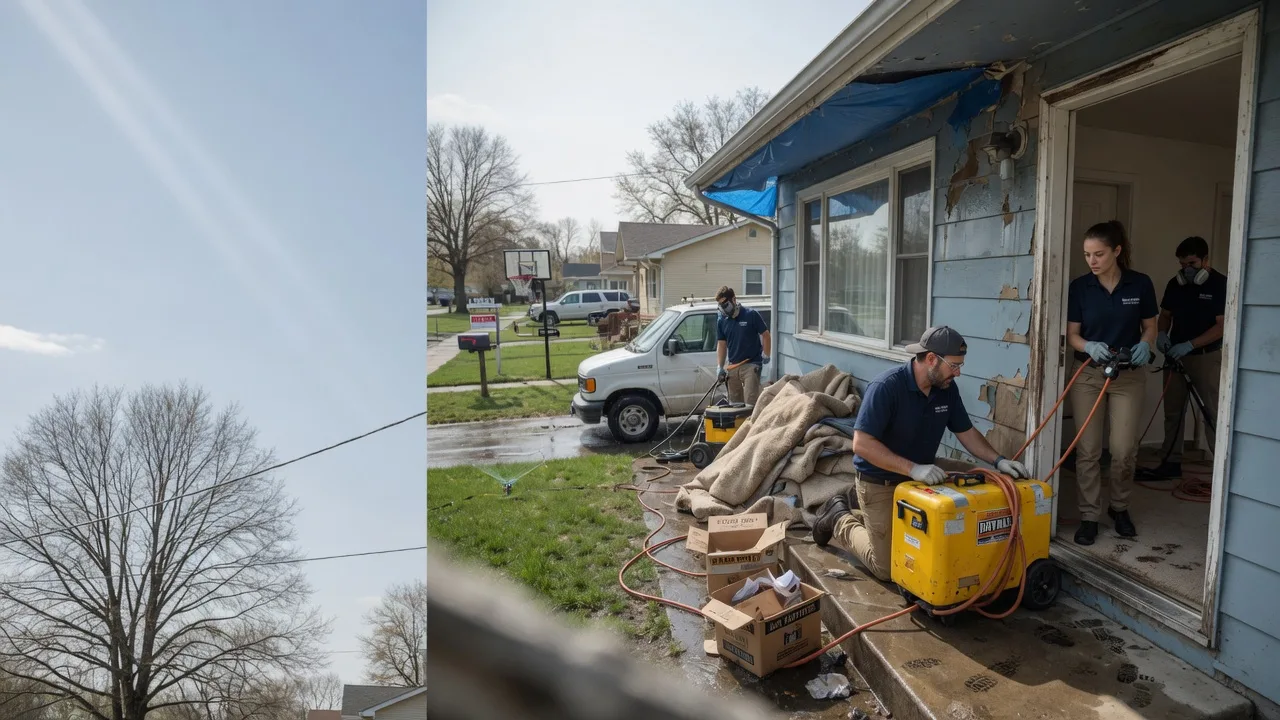 Basement Flood Cleanup in Rushville, OH near me